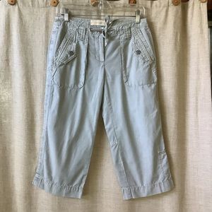 J Crew broken in chino cropped twill pants 2
